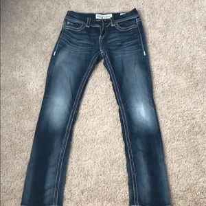 BKE denim boot cut pants
